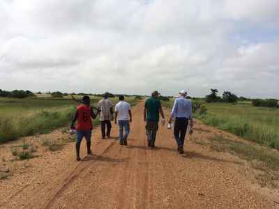 Walking West Africa