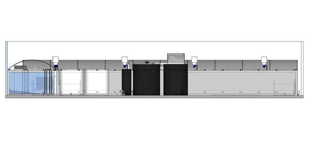AFT designed the next face of the indoor shrimp farm in the USA, we will delivery the filtration system and automatic feeding systems.