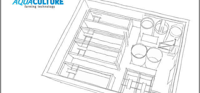 Design and engineering indoor RAS shrimp farm Europe