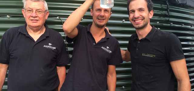 Today the first new post larvae are stocked in the farm in Italia