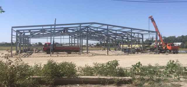 Central Asia, New Shrimp farm