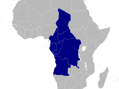 Central Africa Map